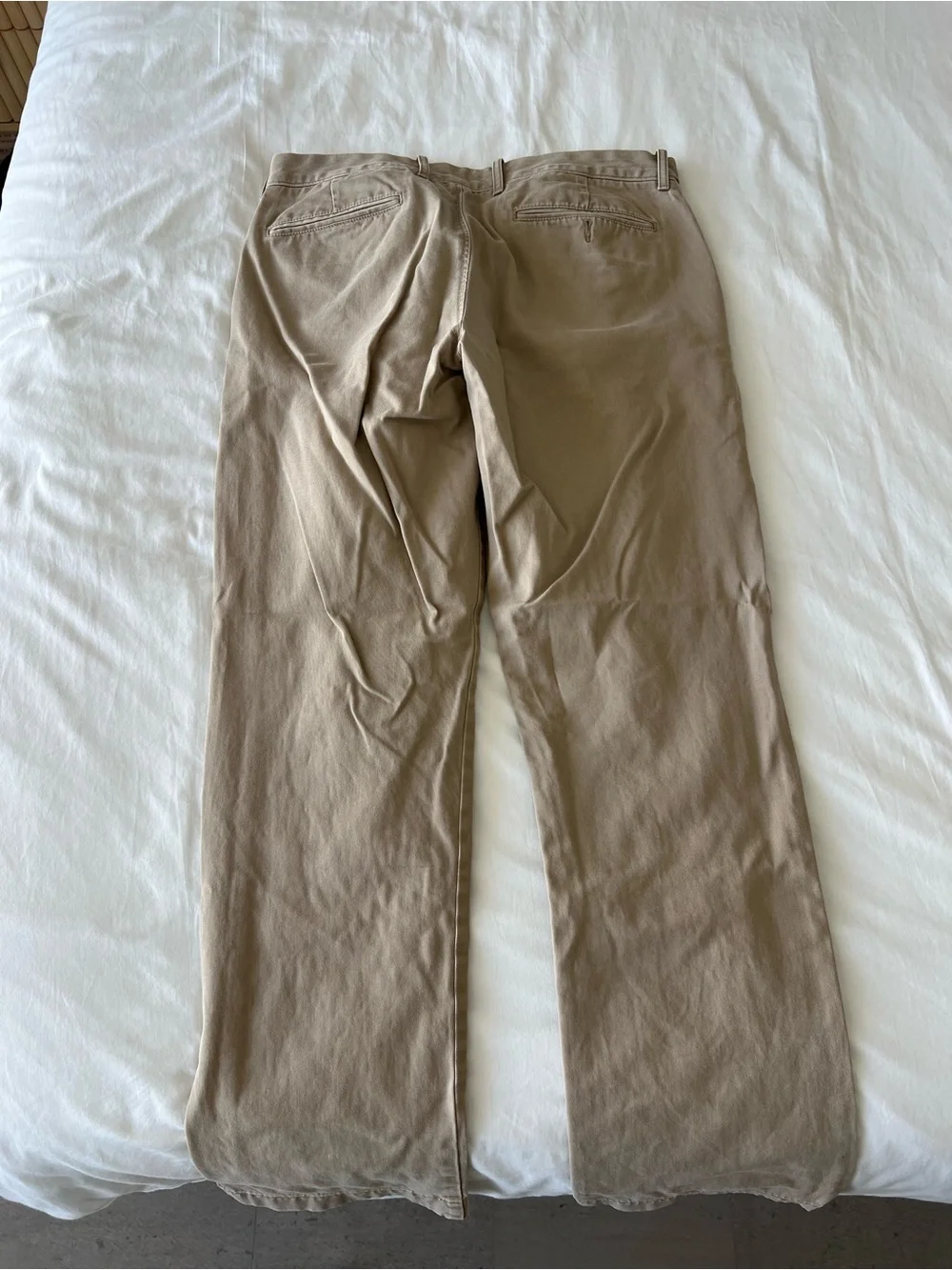 J. Crew Men's Chino Pants in Taupe